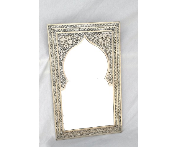 Espejo de metal puerta árabe