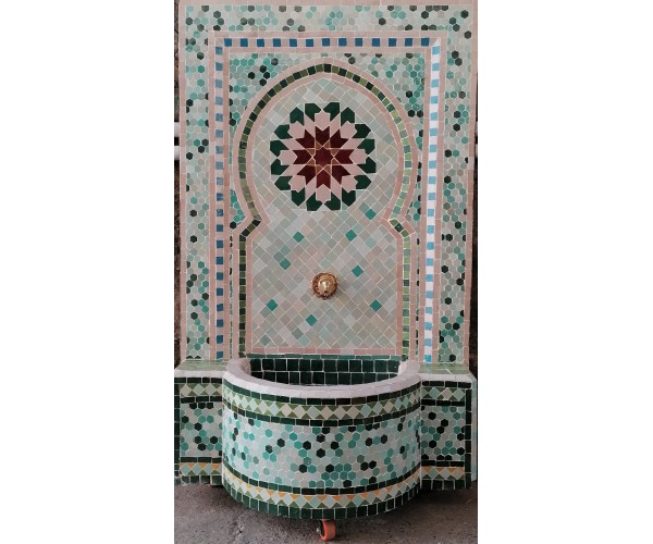 Fuente de mosaico Mezquita